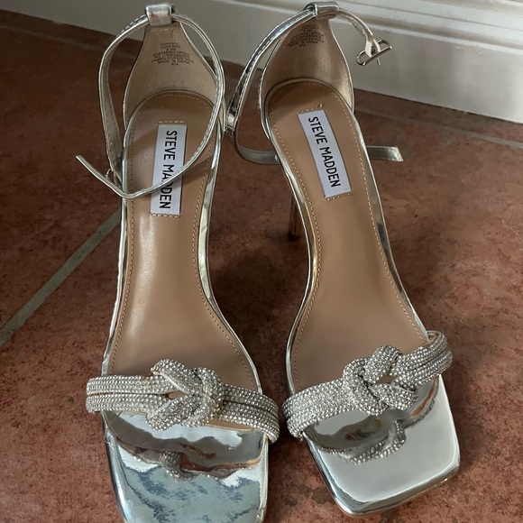 Rhinestone Steve Madden Heels - Picture 3 of 6